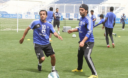 غياب ويسلي لوبيز عن تمارين الهلال ومشاركة أوزيا 