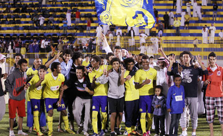 «القرينيس» يتوج ناشئي النصر بالدوري.. اليوم 