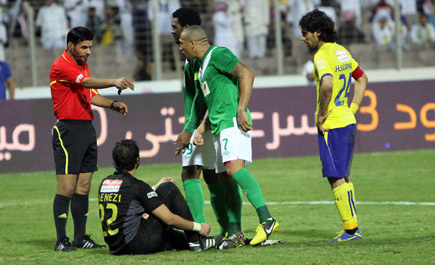 النصر يستغرب إسناد مباراته أمام الأهلي للعمري 