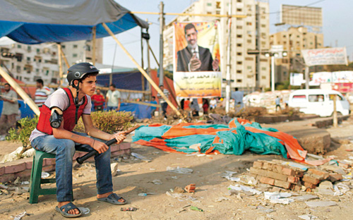 مصر نفت علمها بإطلاق صواريخ على إيلات 