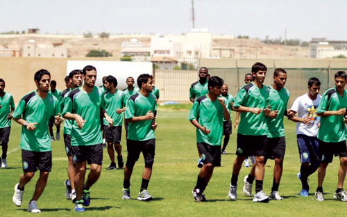 العروبة يواصل معسكره الداخلي ويلتقي الرائد غداً 