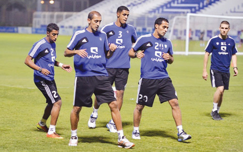 الهلال يستأنف نشاطه التدريبي ويستعيد الشمراني وينتظر الشلهوب 