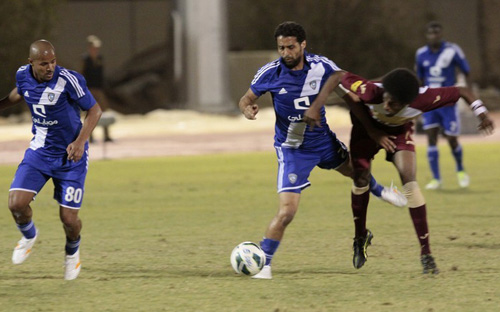 الهلال يهيمن على لقاءاته ضد الفيصلي 