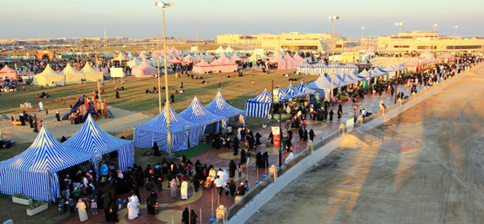 انطلاق مهرجان الحدائق والنباتات السادس عشر بالجبيل الصناعية 