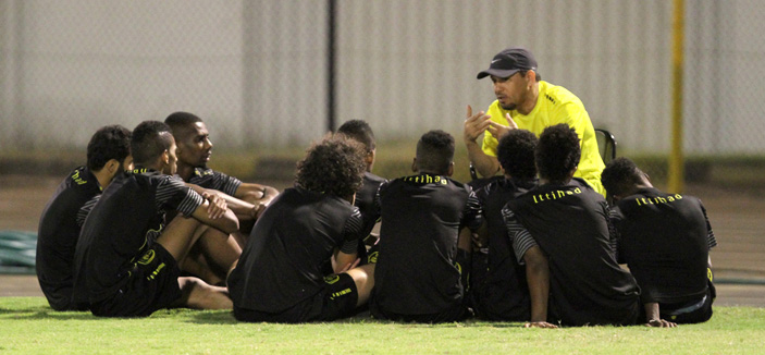 لخويا القطري وصل أمس وتدرب في الاتحاد .. والقروني يضع لمساته الفنية الليلة 