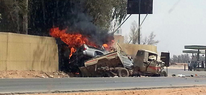 حوادث مميتة ونزيف دماء على طريق الفويلق بالقصيم 