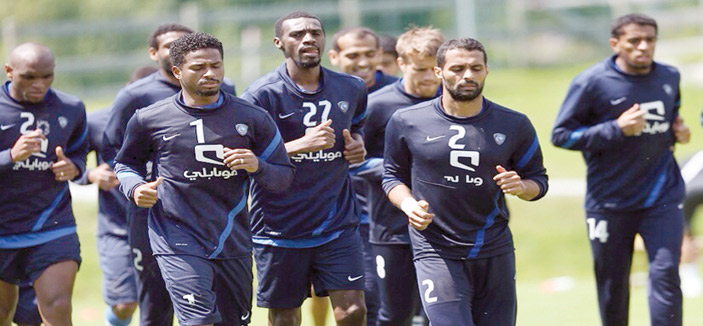 إدارة الهلال تدشن أطقم الفريق الأول 11 شوال