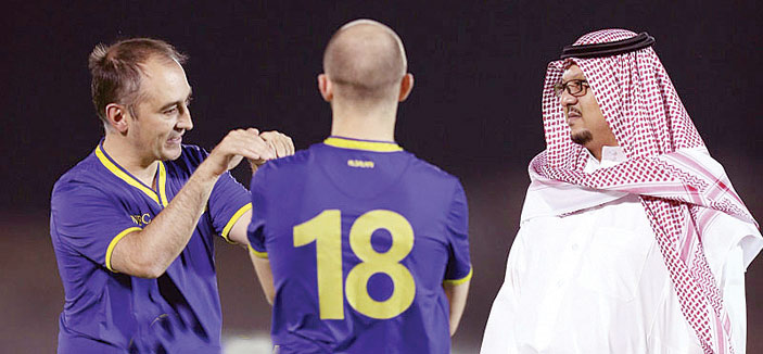 النصر يواصل الاستعدادات لمواجهتي العيار الثقيل