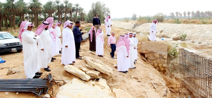 بلدي الدلم يتفقد المراكز والهجر‎ 