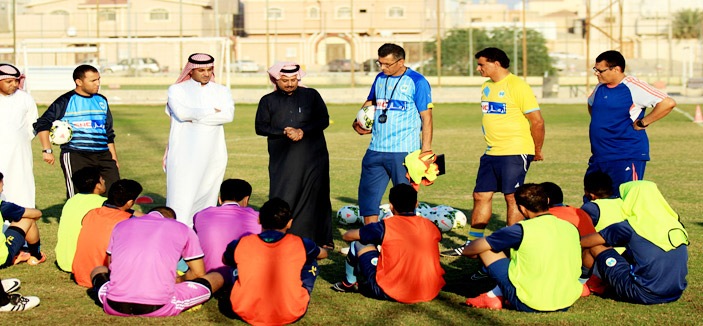 بالهادي الجيل يحاضر اللاعبين فنياً والغنيم يرفع من معنوياتهم‏ 