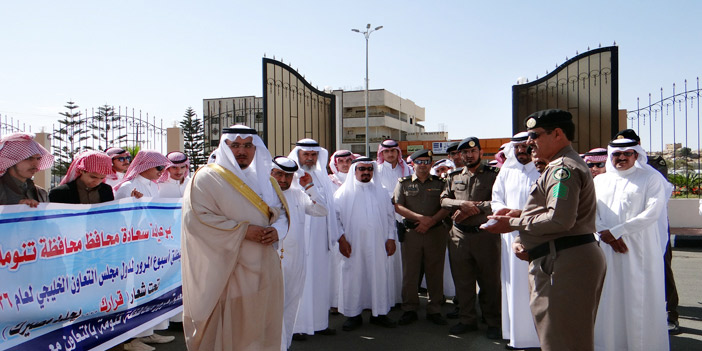  الهزاني يدشن اسبوع المرور