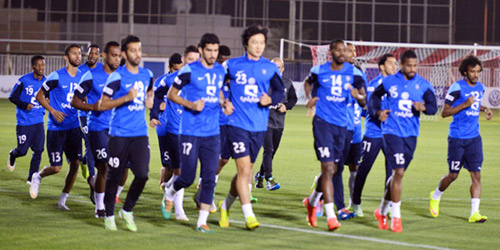  الهلال أنهى تحضيراته لمباراة الفتح