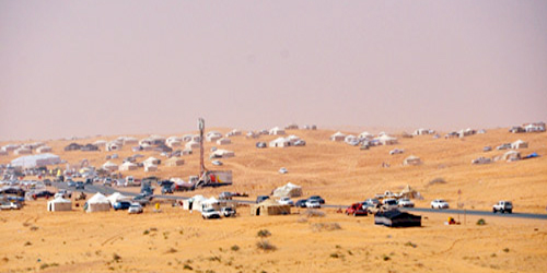 فعالية متنوعة يحتضنها نفود حائل ومنتزه المغواة 