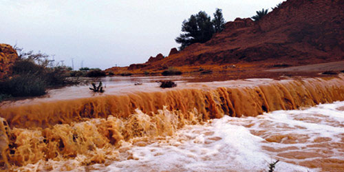  من صور السيول والأمطار