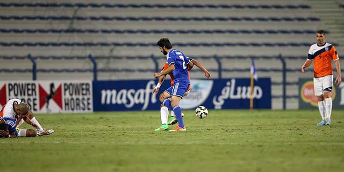  من مباراة الذهاب لكاظمة الكويتي مع النصر الإماراتي