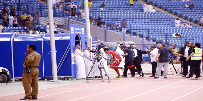  من اعتداء الجماهير النصراوية على لاعبي لخويا