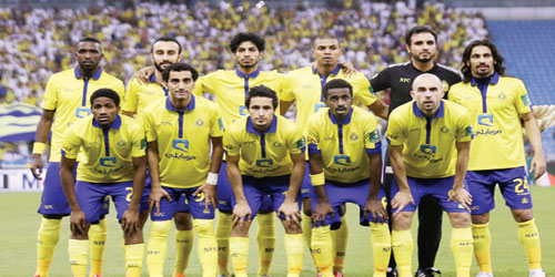 النصر لعب 40 مباراة حقق خلالها بطولة النفس الطويل لدوري جميل 