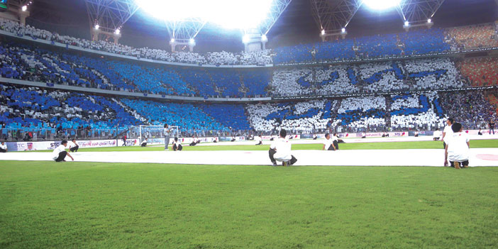  تيفو «سلمان الشهامة» التي رسمتها جماهير الهلال