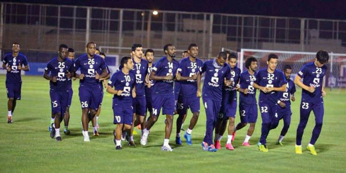  الهلال واصل تحضيراته لموقعة الفرسان