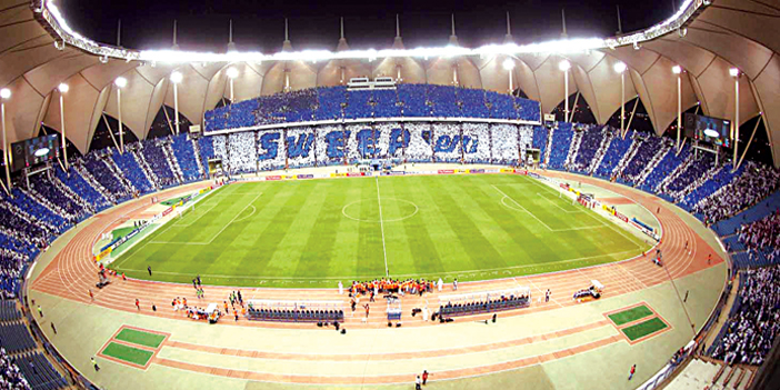  تيفو الهلال أبهر الحضور والمشاهدين خلف الشاشات