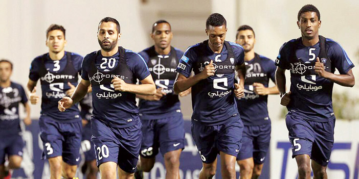  جانب من المران الهلالي