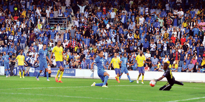  جانب من مباراة سابقة بين الهلال والنصر