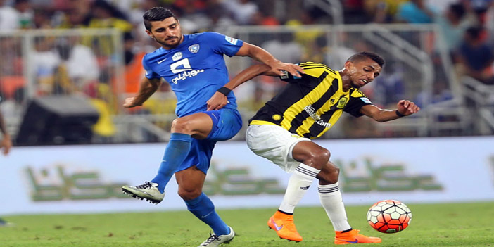  جانب من لقاء الهلال والاتحاد