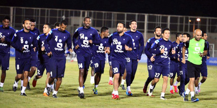  من تدريب الهلال امس