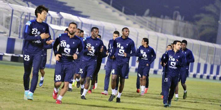  من تدريب الهلال امس