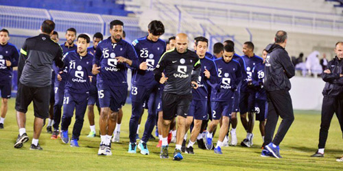  الهلال عاود التدريبات من أجل التعاون