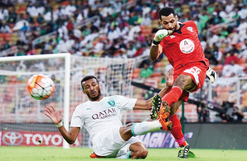  مهند عسيري قاد الاهلي لفوز صعب على هجر