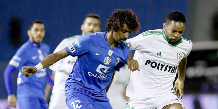  جانب من مباراة الهلال ونجران