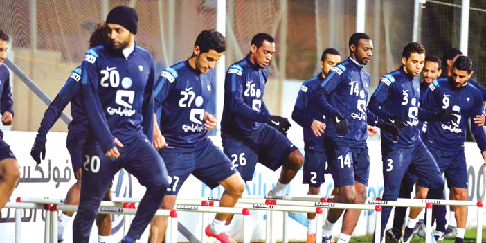  الهلال أنهى تحضيراته لمواجهة الفيصلي