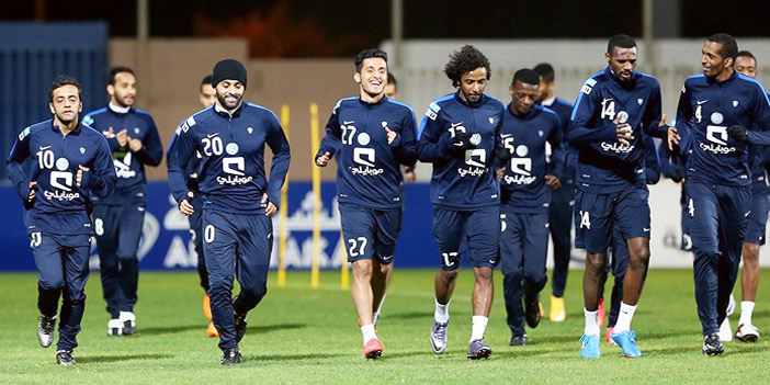  من تدريبات الهلال