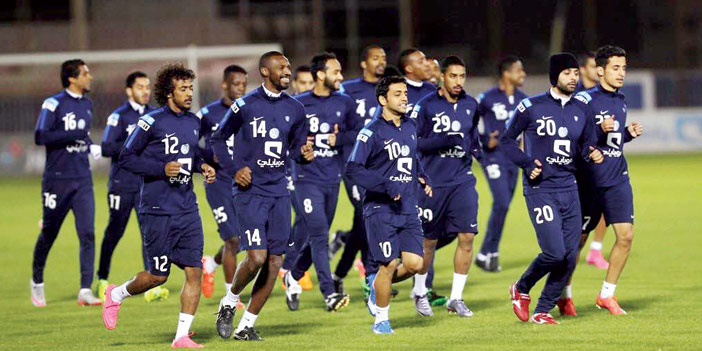  من تدريبات الهلال أمس