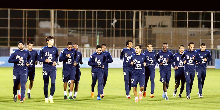  الهلال عاد للتدريبات