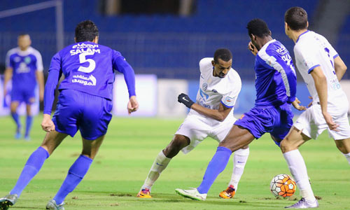  جانب من لقاء الهلال والفتح