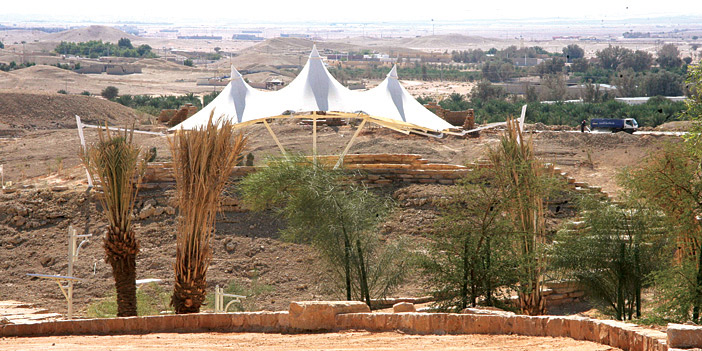  منظر من المتنزه الذي يدشنه أمير الرياض اليوم