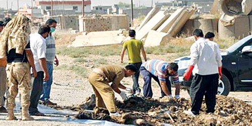  العثور على مقبرة جماعية في تدمر