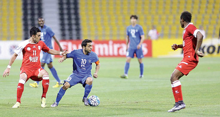  الهلال سقط أمام تراكتور الإيراني