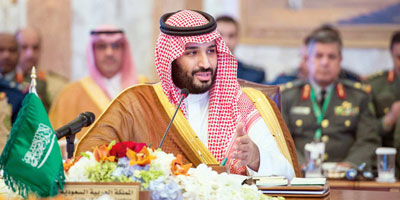 محمد بن سلمان: تحديات كبيرة تواجه العالم والمنطقة أهمها الإرهاب والدول غير المستقرة والتدخلات الإيرانية 