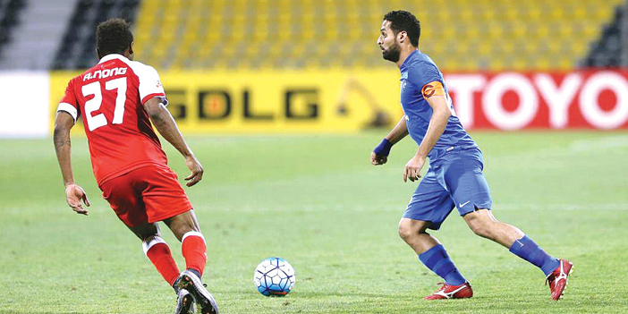  من لقاء الهلال وتراكتور الإيراني