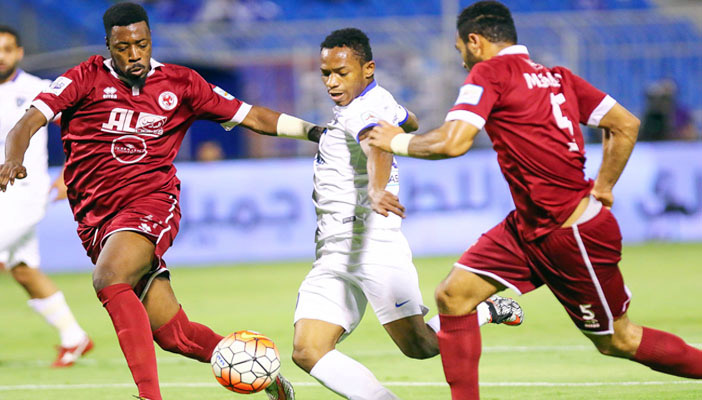   الهلال والفيصلي مباراة سلبية