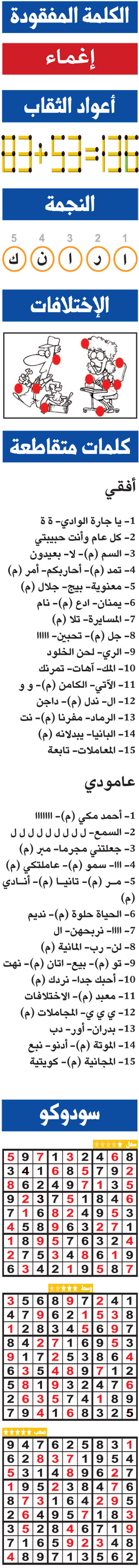 حلول تسالي (0012) 