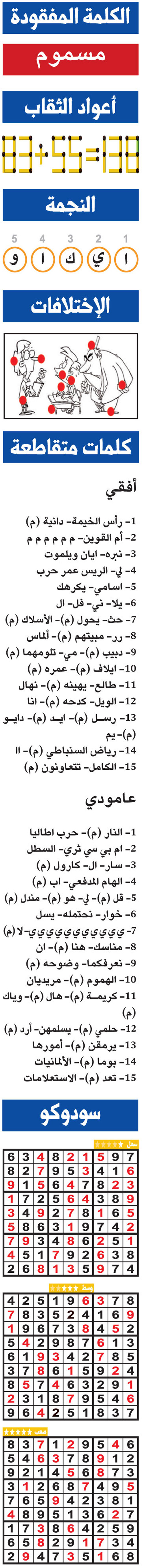 حلول تسالي (0016) 