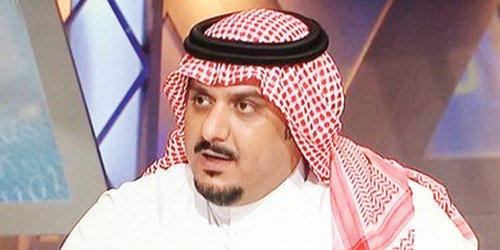  رئيس الهلال الأمير نواف بن سعد كما ظهر في الحوار