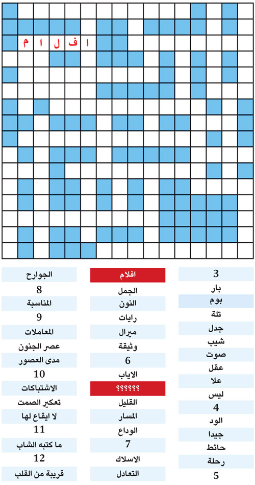 الكلمة المفقودة 