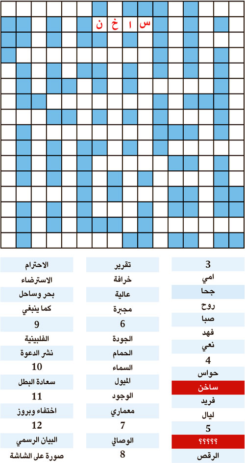 الكلمة المفقودة 