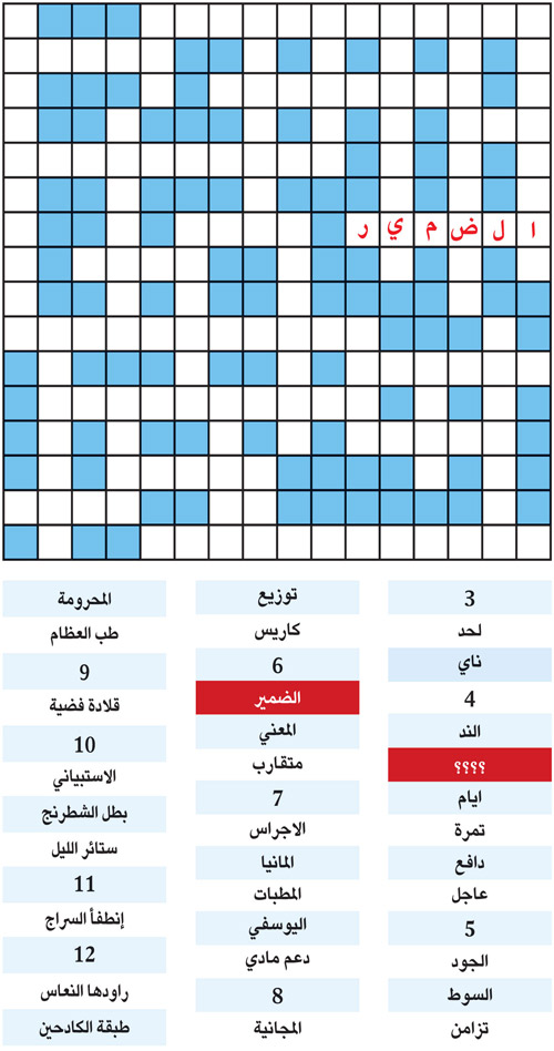 الكلمة المفقودة 