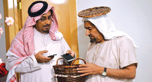  عبدالله السدحان «يمين» ومحمد العيسى في «مستر كاش»